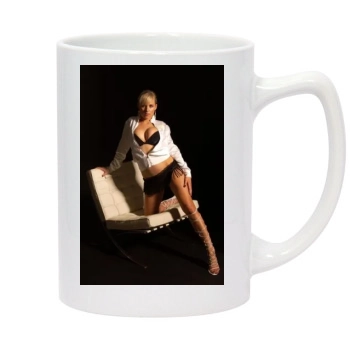 Abi Titmuss 14oz White Statesman Mug