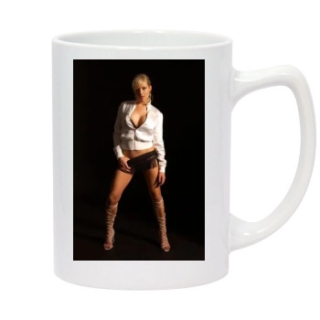 Abi Titmuss 14oz White Statesman Mug