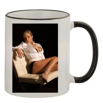 Abi Titmuss 11oz Colored Rim & Handle Mug