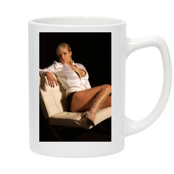 Abi Titmuss 14oz White Statesman Mug