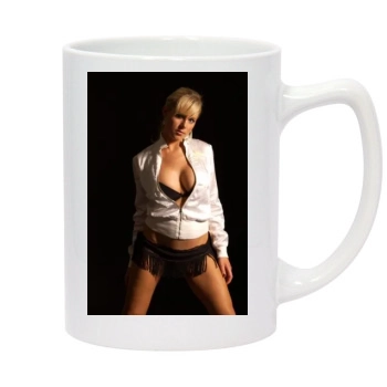 Abi Titmuss 14oz White Statesman Mug