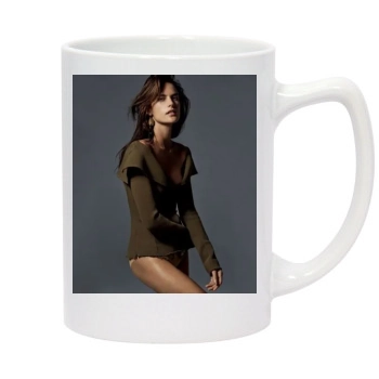 Alessandra Ambrosio 14oz White Statesman Mug