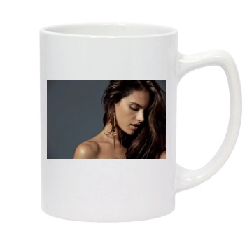 Alessandra Ambrosio 14oz White Statesman Mug