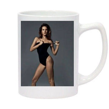 Alessandra Ambrosio 14oz White Statesman Mug