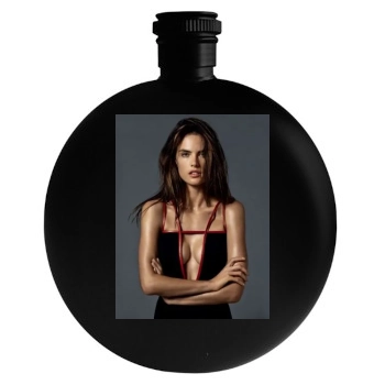 Alessandra Ambrosio Round Flask