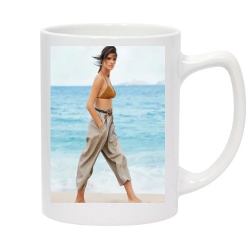 Alessandra Ambrosio 14oz White Statesman Mug