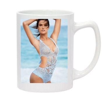 Alessandra Ambrosio 14oz White Statesman Mug