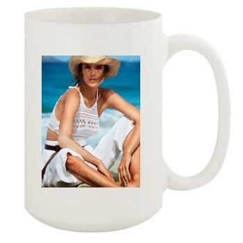 Alessandra Ambrosio 15oz White Mug