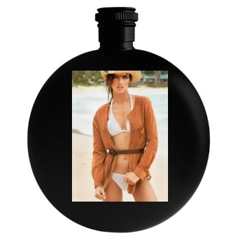 Alessandra Ambrosio Round Flask