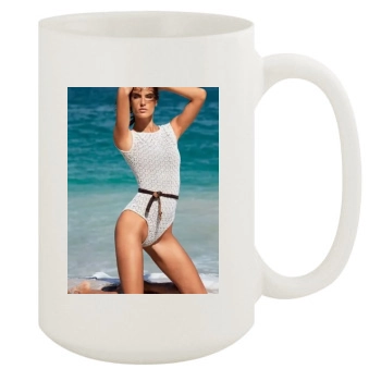 Alessandra Ambrosio 15oz White Mug