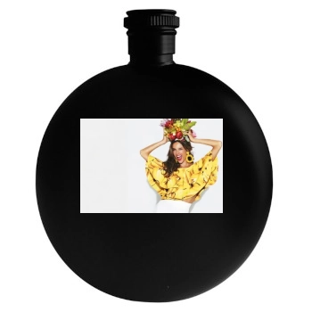 Alessandra Ambrosio Round Flask