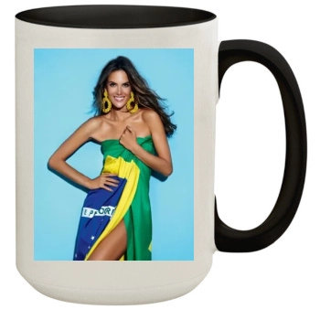 Alessandra Ambrosio 15oz Colored Inner & Handle Mug