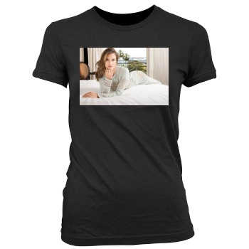 Alessandra Ambrosio Women's Junior Cut Crewneck T-Shirt