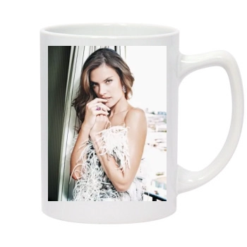 Alessandra Ambrosio 14oz White Statesman Mug