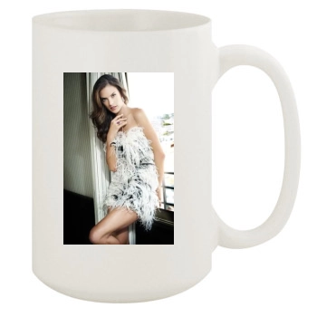 Alessandra Ambrosio 15oz White Mug