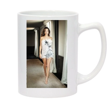 Alessandra Ambrosio 14oz White Statesman Mug