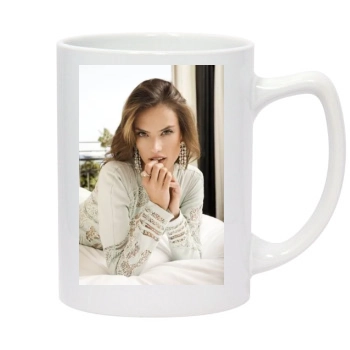 Alessandra Ambrosio 14oz White Statesman Mug