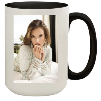 Alessandra Ambrosio 15oz Colored Inner & Handle Mug