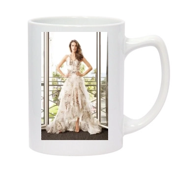 Alessandra Ambrosio 14oz White Statesman Mug