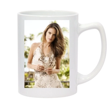 Alessandra Ambrosio 14oz White Statesman Mug