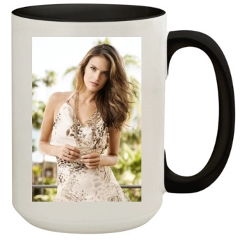 Alessandra Ambrosio 15oz Colored Inner & Handle Mug