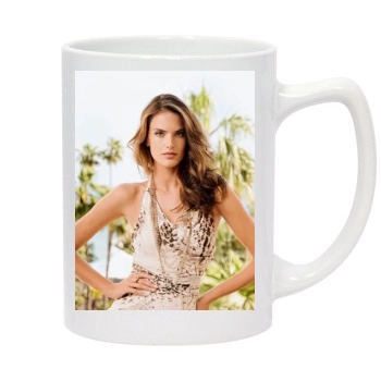 Alessandra Ambrosio 14oz White Statesman Mug