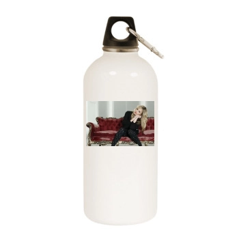 Fearne Cotton White Water Bottle With Carabiner