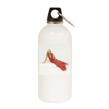 Fearne Cotton White Water Bottle With Carabiner