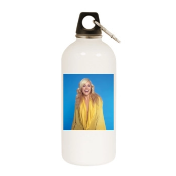 Fearne Cotton White Water Bottle With Carabiner