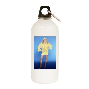 Fearne Cotton White Water Bottle With Carabiner