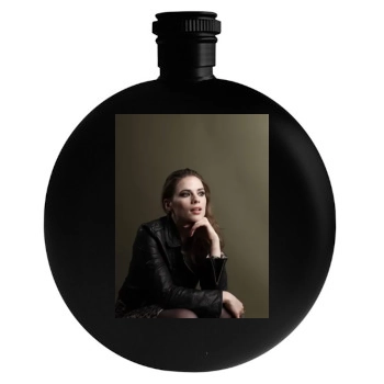 Hayley Atwell Round Flask