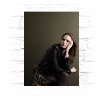 Hayley Atwell Metal Wall Art