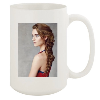 Hedvig Palm 15oz White Mug