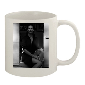 Hilary Swank 11oz White Mug