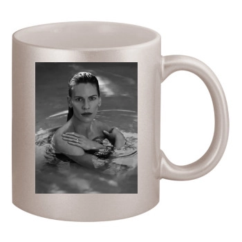 Hilary Swank 11oz Metallic Silver Mug