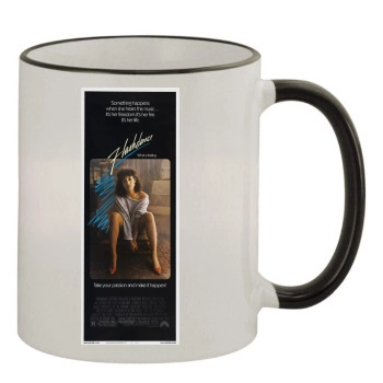 Flashdance (1983) 11oz Colored Rim & Handle Mug