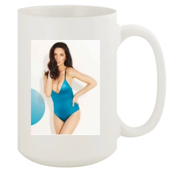 Olivia Munn 15oz White Mug