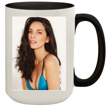 Olivia Munn 15oz Colored Inner & Handle Mug