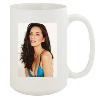 Olivia Munn 15oz White Mug