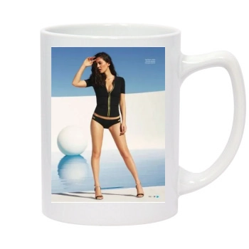 Olivia Munn 14oz White Statesman Mug