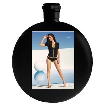 Olivia Munn Round Flask