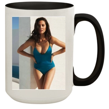 Olivia Munn 15oz Colored Inner & Handle Mug