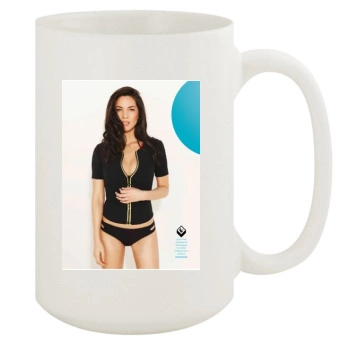 Olivia Munn 15oz White Mug