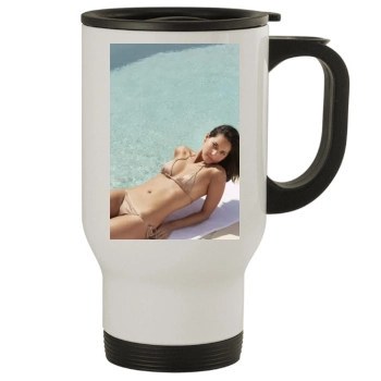 Olivia Munn Stainless Steel Travel Mug