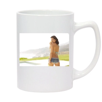 Olivia Munn 14oz White Statesman Mug