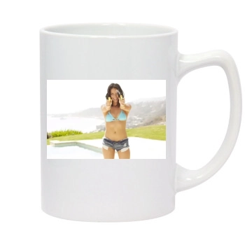 Olivia Munn 14oz White Statesman Mug