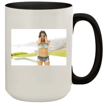 Olivia Munn 15oz Colored Inner & Handle Mug