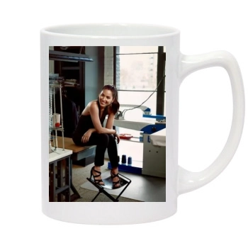 Olivia Munn 14oz White Statesman Mug