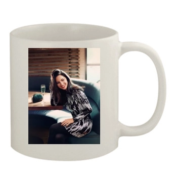 Olivia Munn 11oz White Mug