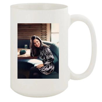 Olivia Munn 15oz White Mug